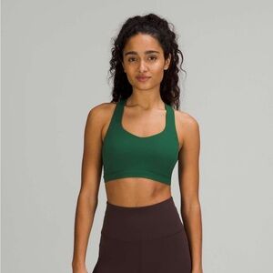 Lululemon Free to Be Serene Bra Everglade Green, 6
